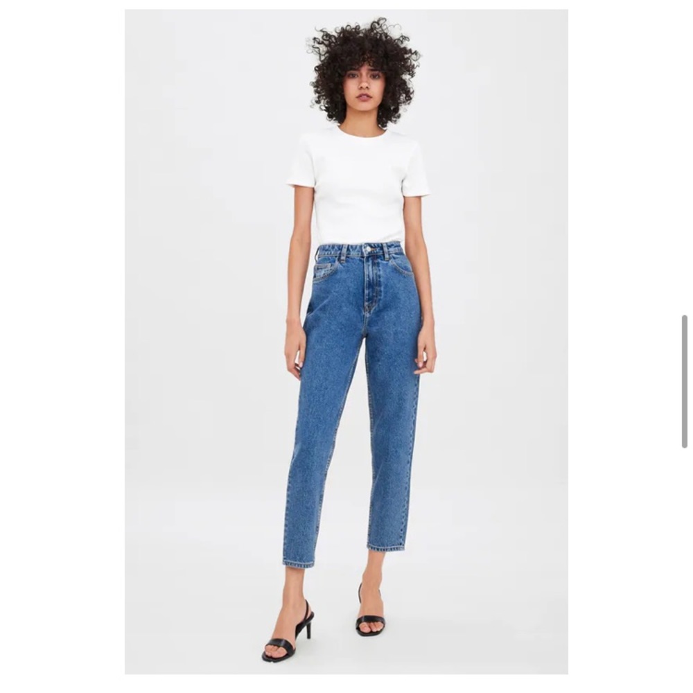 Zara Mom Fit Jeans - Size US 2, 34 EU
